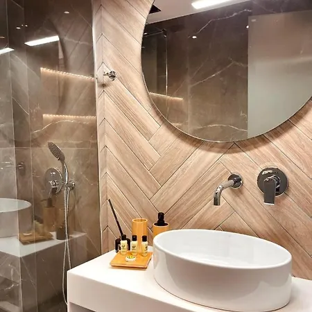 Ferienwohnung Aigli Skala Maries Deluxe Skála Marión Exterior foto