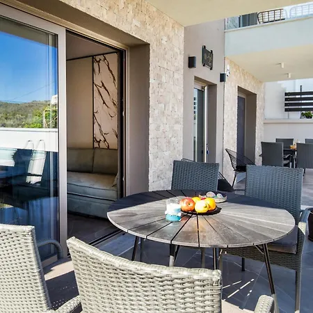 Ferienwohnung Aigli Skala Maries Deluxe Skála Marión Exterior foto